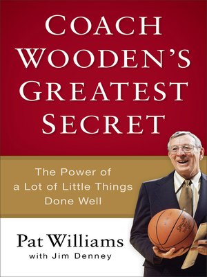 cover image of Coach Wooden's Greatest Secret